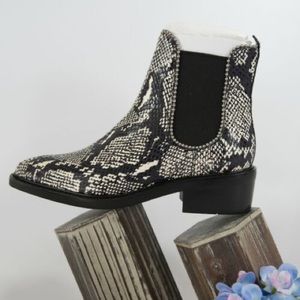 Coach Snakeskin Bootie Bowery Bootie W7
